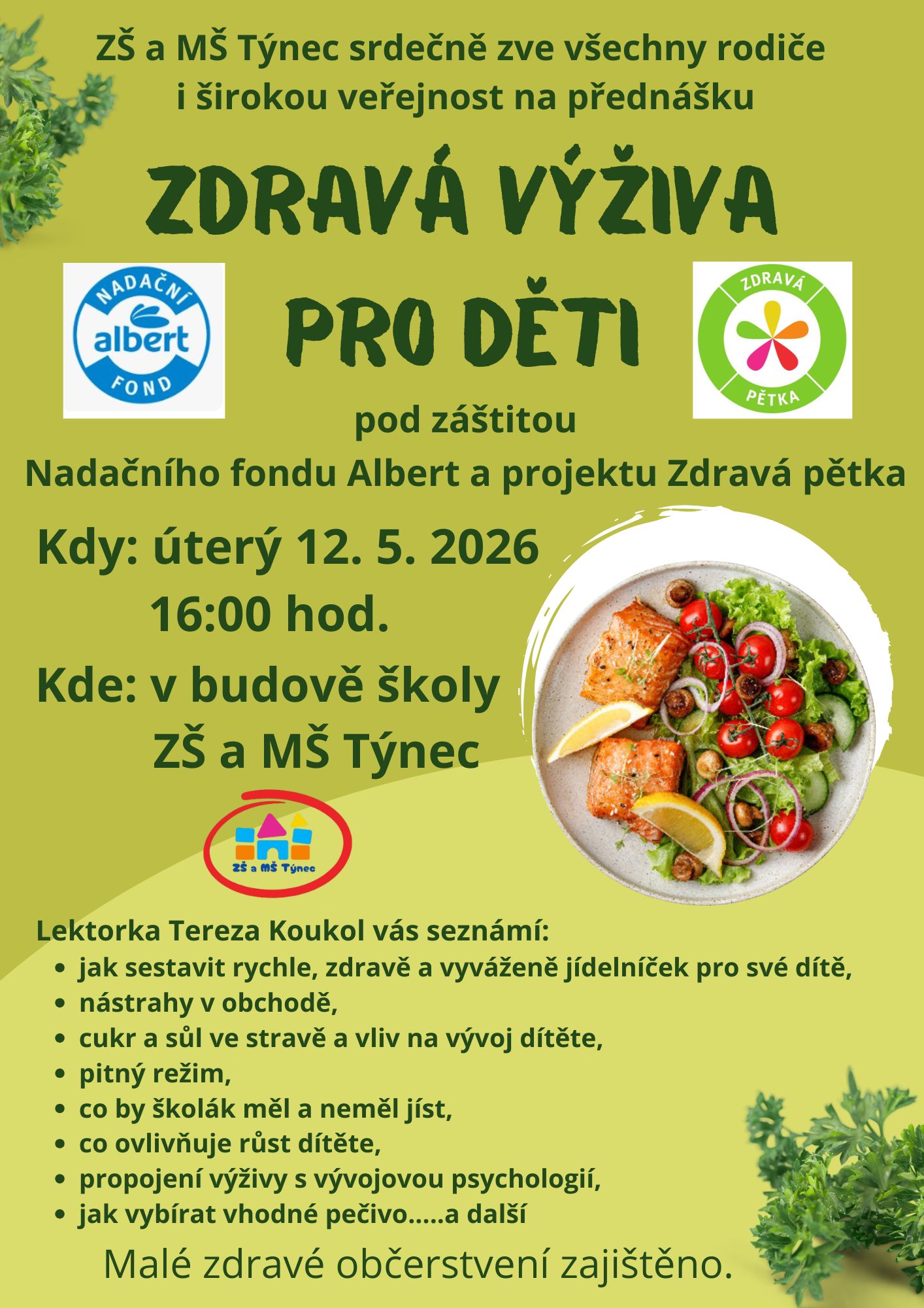 Zdravá strava přednáška